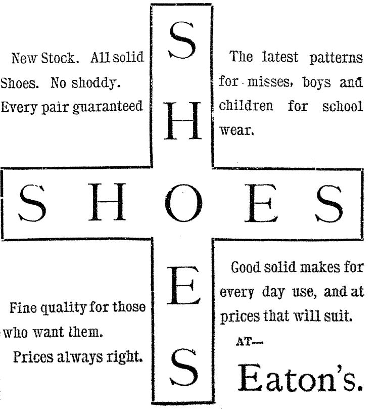 Eaton's Shoes