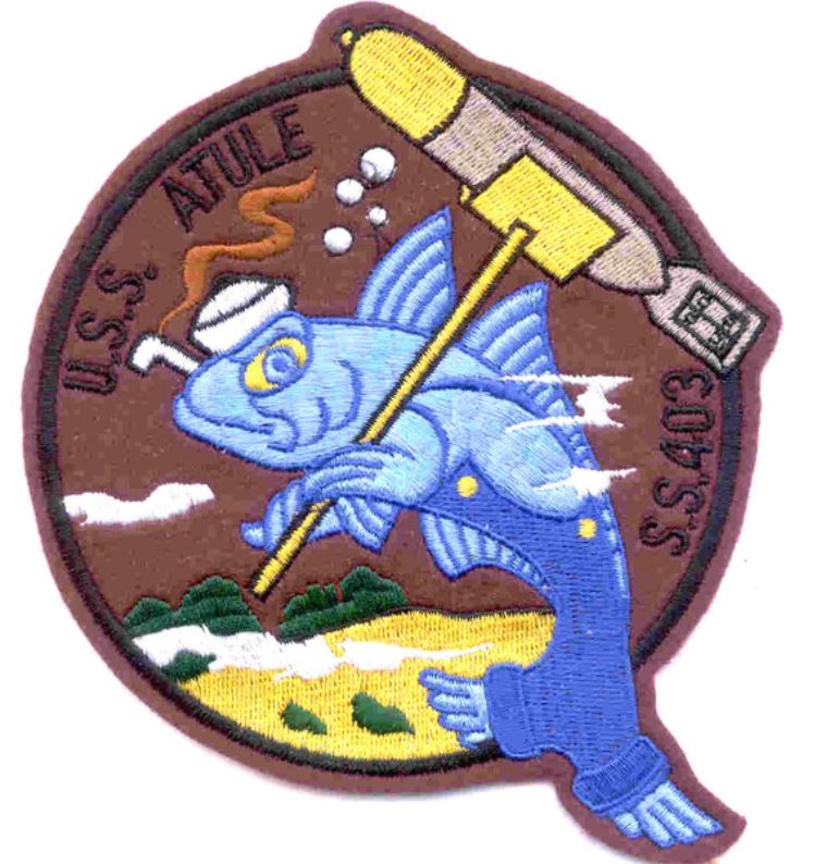 USS Atule Patch