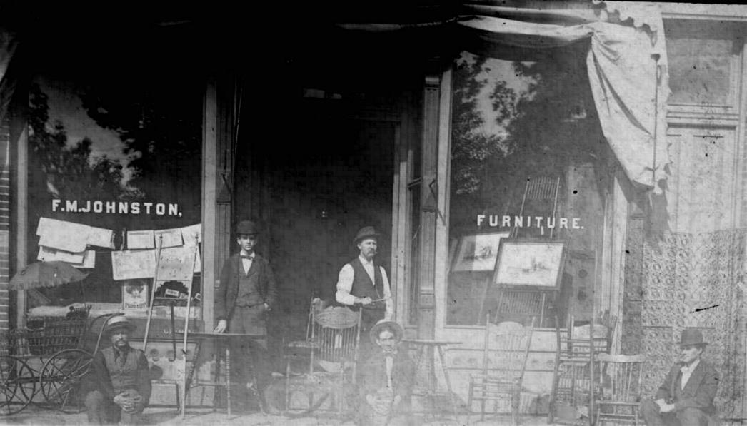 Photo of F. M. Johnson's Store - Allegany, NY