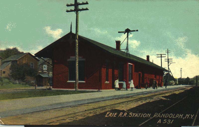 Erie R. R. Station - East Randolph NY